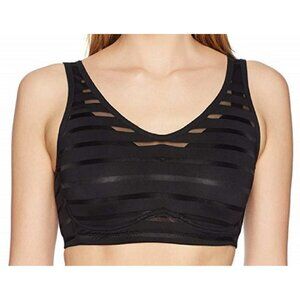 Rhonda Shear Mesh Stripe Molded Bra (RS-20)